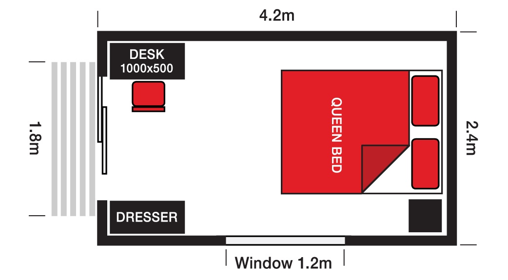 Large Just Cabin Layout